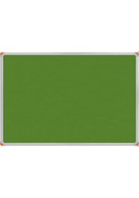 Resim Panda 90 x 120 CM Bordo Kumaş Kaplı Alüminyum Çerçeve Pano - pan155 