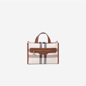 Resim Kadın Silver & Polo Sp1271-mk48 Sılver Polo El Çantası Krem-taba Krem - Taba 
