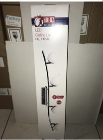 Resim 4Lü Led Top Armatürü Günışığı Krom 