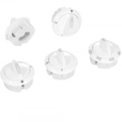 Resim Arçelik Beko Uyumlu Fırın Yaylı Düğme Seti Geniş Göbek 5 Adet 