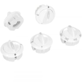 Resim Arçelik Beko Uyumlu Fırın Yaylı Düğme Seti Geniş Göbek 5 Adet 