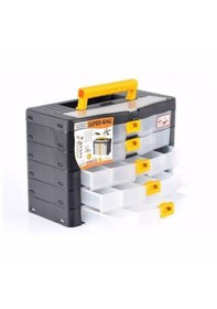 Resim Süper Bag 5 Katlı Organizerli Çekmeceli Takım Çantası - Asr2071 
