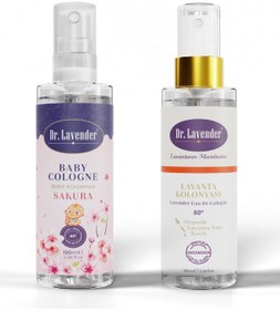 Resim Dr.Lavender Doğal Bebek Kolonyası + Lavanta Yağlı Kolonya 100 Ml 