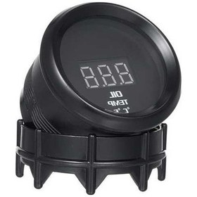 Resim Pazly 52mm Dijital Yağ Sıcaklık Göstergesi - 12v Led Ekranlı, Sensörlü, Alarmlı 