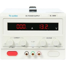Resim Sunline Sl-3050s Dc Power Supply 30v 50a Güç Kaynağı 