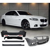 Resim Genel Markalar Bmw F10 2015-2017 5.seri Uyumlu Boyasız Plastik Lci M Tech Body Kit 