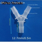 Resim Dream011 10 Adet Y Tipi 12.7mm Hortum Bağlantısı 3 Yollu Dayanıklı Şeffaf Akvaryum Pompa Sistemleri 
