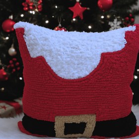 Resim Noel Baba Tufting Kırlent 