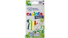 Resim 2 Adet Carioca Keçeli Kumaş Boya Kalemi 6lı 