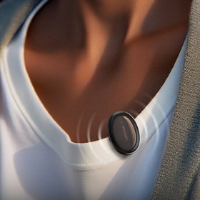 Resim Lenyes LM211-L Yapay Zeka Destekli Lightning Portlu Kablosuz Yaka Mikrofonu - Siyah 