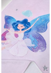 Resim Sevimli Peri Dijital Baskılı 70x140 Cm Çocuk Plaj Havlusu 