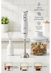 Resim Sinbo SHB-7530 Çok Fonksiyonlu El Blender Seti 