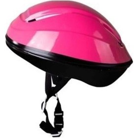 Resim Kask Dizlik Dirseklik Koruyucu Seti Pembe 
