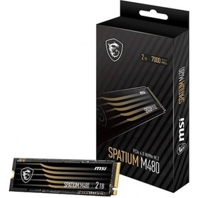 Resim MSI Spatium M480 Pro 2 TB 7400/7000 MB/S PCIe 4.0 NVMe M.2 SSD 