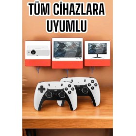 Resim Kuzgun Ticaret Joystick Çift Kollu Oyun Kolu Retro Oyun Yüksek Çözünürlüklü 3D Game - Lisinya 