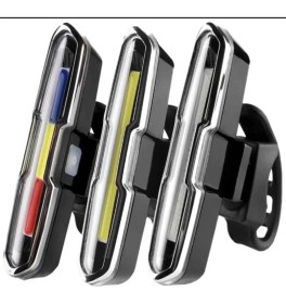 Resim Bike Sky Bisiklet Kuyruk Işık Süper Parlak Bisiklet Işığı Bisiklet Aksesuarları USB Şarj Edilebilir 
