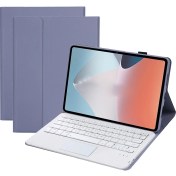 Resim SZYKD OP12-A Bluetooth Klavye Pu Kılıfı Oppo Pad Air 10.4 Inç (Mor) (Yurt Dışından) 
