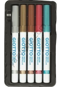 Resim Gıotto Decor Metalik Boya 5'li 