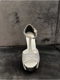 Resim FLORİN PLATFORM TOPUKLU TAŞLI 