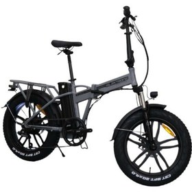 Resim Kron Zuma 20 Jant Katlanır Elektrikli Bisiklet 7 Vites - M.disc - Elektrikli -nardo Gri-siyah Renkli Çok Renkli 