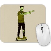 Resim Baskı Dükkanı The Walking Zombie Mouse Pad 