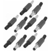 Resim 10 Adet Dc Power Jak Erkek Adaptör Ucu Soket 2.1Mm Şase Jack Fiş 