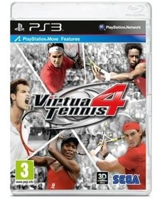 Resim Virtua Tennis 4 PS3 (move uyumlu) 