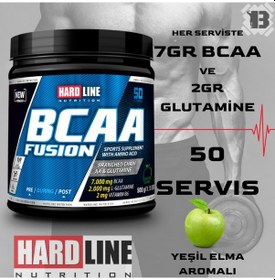 Resim HARDLİNE BCAA Fusion 500GR Yeşil Elma - YETKİLİ SATICI 