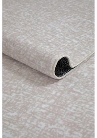 Resim Lüle Halı Düz Renk Kaymaz Taban Yolluk Halı Bnynkremka2 