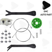Resim BMW 3 Seri E90 E91 Sol Arka Cam Mekanizması Tamir Seti 2005-2011 