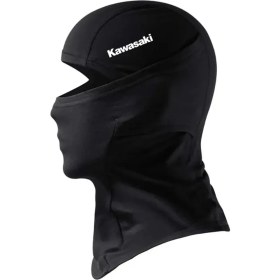 Resim Flex Kawasaki Reflektörlü Siyah Kar Maskesi Balaklava Motor Kış Spor 