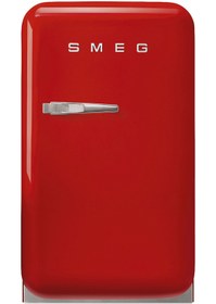 Resim Smeg 50's Style Retro Kırmızı Mini Buzdolabı Fab5rrd5 Sağ Kapı 