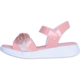 Resim Butiqe 1125 Kız Çocuk Sandalet Ayakkabı Pudra 