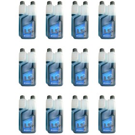 Resim Husqvarna LS+ 2 Zamanlı Motor Yağı 1 LT Ölçekli 12 Adet 
