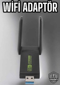 Resim shopwave Wifi Adaptör Çift Bantlı Kablosuz Wifi Adaptörü 