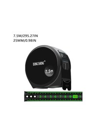 Resim Buzlu 7.5mx25mm-paslanmaz Çelik Çelik Ölçü Bandı Naylon Kalınlaştırılmış Yüksek Hassasiyetli Ölçü Su Geçirmez Aşınmaya Dayanıklı Bant Ölçme Çelik Bant 