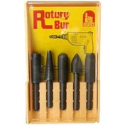 Resim Skygo Rotary Bur Matkap Uçlu Eğe 5 li Takim 