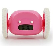 Resim Moveevo Kartoon Figürlü Hareketli Tekerlekli Alarm Saat - Çocuk Odası İçin Eğlenceli Uyandırıcı Saat - Akıllı Zaman Takibi Ve Uyandırma Fonksiyonu 