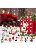 Resim Ulzyvf Reçine Çocuk Anahtarlık Advent Takvimi 24 Bk - Noel Temalı 