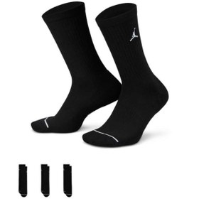 Resim Nike Jordan Everyday Cush Poly Crew 3 Lü Sporcu Çorabı 