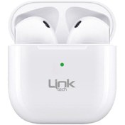 Resim Linktech Kulakiçi Stereo Earbuds Bluetooth Kulaklık-Koruma kılıf hediyeli midi-ap01 