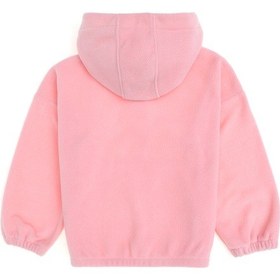 Resim U.S. Polo Assn. Kız Çocuk Pudra Kapüşonlu Sweatshirt 50291467-VR042 