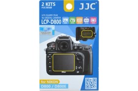 Resim JJC LCP-D800 LCD Ekran Koruyucu Film 2'li Paket Nikon D800 D800E 