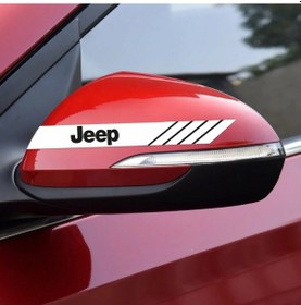 Resim Jeep Yan Aynalar Selefon Kaplama Sticker Seti (551229025) 