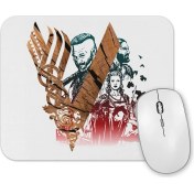 Resim Baskı Dükkanı Vikings Serie Mouse Pad 