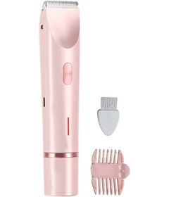 Resim Elektrikli Tıraş Makinesi Kadın Tıraş Makinesi Ağrısız Kadın Bıyık Epilatör Pink Pembe 