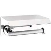 Resim Purelıne Kapaklı Tuvalet Kağıtlığı Krom Renk 85X117X170 Mm 