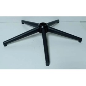 Resim Full Reyon Metal Siyah Konik Yıldız Ayak Ofis Koltuğu Ayağı 