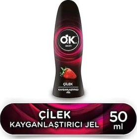Resim Okey Çilek Kayganlaştırıcı Jel 50 Ml 