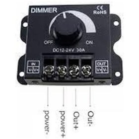Resim Manuel Led Dımmer 30 Amper Led Kısıcı, Arttırıcı 